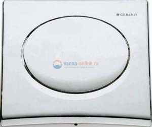 Клавиша Geberit Samba 115.819.21.1 хром, смыв/стоп