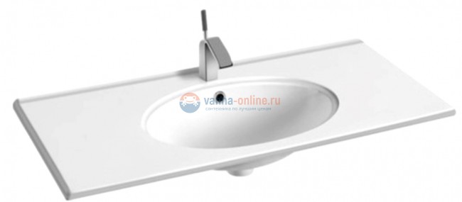 Раковина CeramaLux Серия N NYJ 9090F врезная, белый Раковина CeramaLux Серия N NYJ 9090F врезная, белый