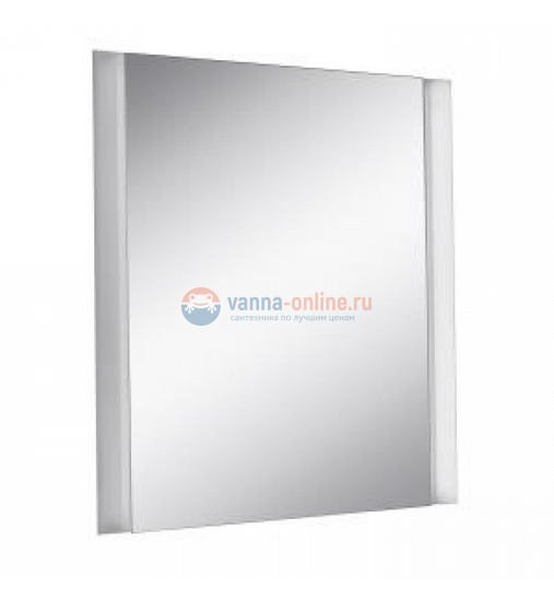 Зеркало Jacob Delafon Reve 59 см, EB575-NF, с флуоресцентными светильниками Зеркало Jacob Delafon Reve 59 см, EB575-NF, с флуоресцентными светильниками