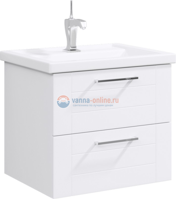 Тумба с раковиной Aqwella Манчестер MAN01062, 60 см, подвесная