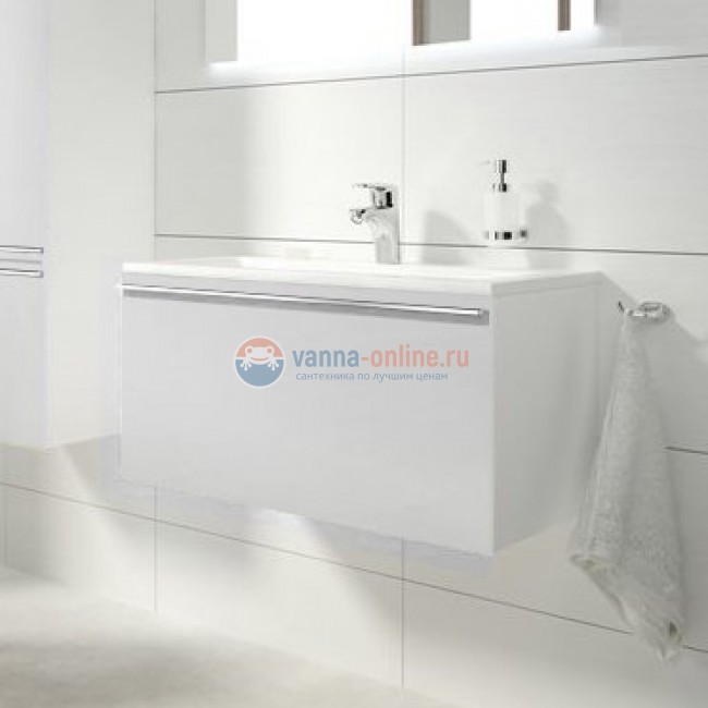 Тумба под раковину Ravak Clear 80 белая Тумба под раковину Ravak Clear 80 белая