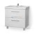 Тумба под раковину Raval Fest Fes.01.80/N/W, 80 см, белая  (Fes.01.80/N/W)