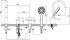 Смеситель Lemark Atlantiss LM3241C для ванны Смеситель Lemark Atlantiss LM3241C для ванны