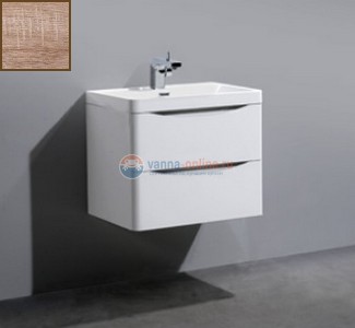 Тумба с раковиной BelBagno ANCONA-N-800-2C-PIA-WO, цвет Rovere Bianco Тумба с раковиной BelBagno ANCONA-N-800-2C-PIA-WO, цвет Rovere Bianco