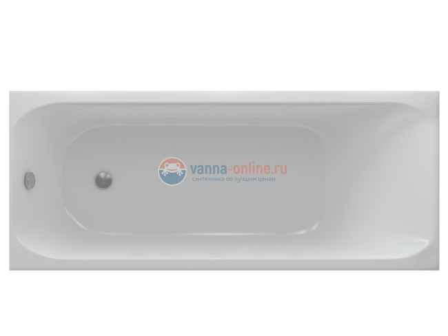 Акриловая ванна Aquatek Альфа 170 см (170х70 New) Акриловая ванна Aquatek Альфа 170 см (170х70 New)