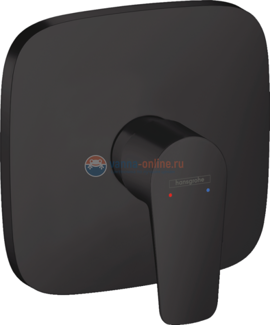 Смеситель Hansgrohe Talis E 71765670 для душа, черный матовый