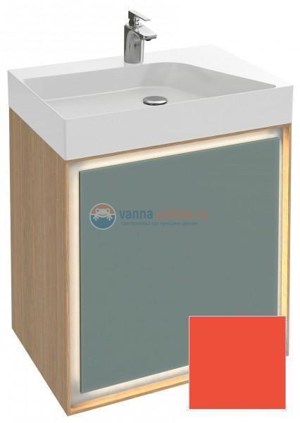 Тумба под раковину Jacob Delafon Rythmik Pure 65 см EB1770-M81, цвет алый матовый