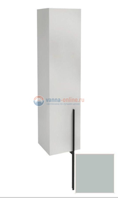 Пенал Jacob Delafon Nouvelle Vague 35 см, EB3047G-S51, цвет миндальный сатин, левый