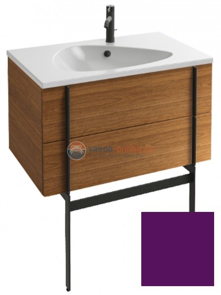 Тумба под раковину Jacob Delafon Nouvelle Vague 80 EB3030-S20, цвет - сливовый сатин