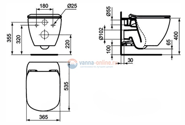 Инсталляция с унитазом Ideal Standard Tesi T387201, сиденье микролифт, клавиша хром, комплект Инсталляция с унитазом Ideal Standard Tesi T387201, сиденье микролифт, клавиша хром, комплект