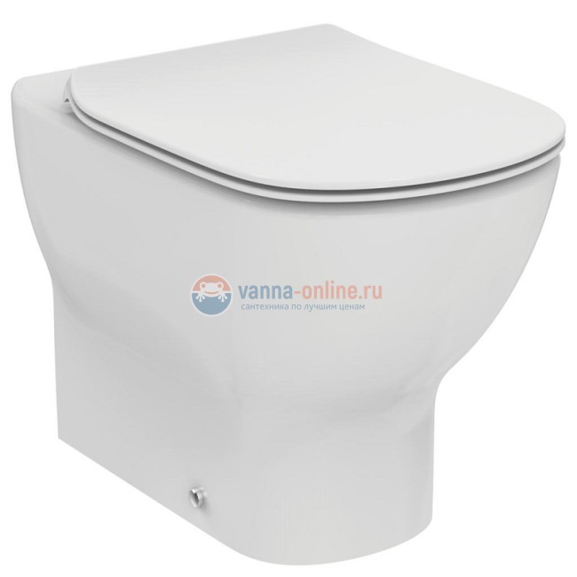 Напольный пристенный унитаз соло Ideal Standard TESI AquaBlade® T007701