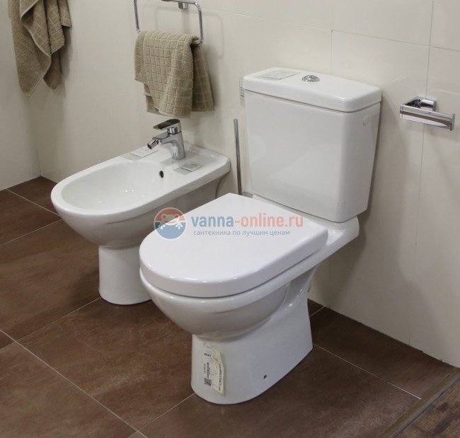 Биде Villeroy&Boch O.novo 5461 0001, напольное Биде Villeroy&Boch O.novo 5461 0001, напольное