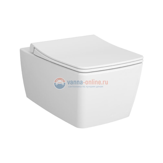 Подвесной безободковый унитаз Vitra Metropole, 7672B003-0075