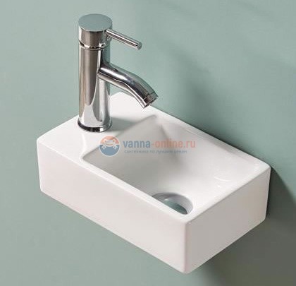 Раковина подвесная CeramaLux, Серия N N 9048GT, 30 x 18 ,белый