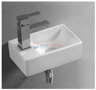 Раковина подвесная CeramaLux, Серия N N 9048GT, 30 x 18 ,белый