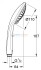 Ручной душ Grohe Euphoria 27222 Ручной душ Grohe Euphoria 27222