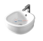 Раковина Artceram Azuley AZL001 01; 00, накладная, цвет - белый глянцевый, 45 х 45 см Раковина Artceram Azuley AZL001 01; 00, накладная, цвет - белый глянцевый, 45 х 45 см