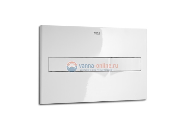 Кнопка смыва Roca PL2 890096100 одинарная, белая Кнопка смыва Roca PL2 890096100 одинарная, белая