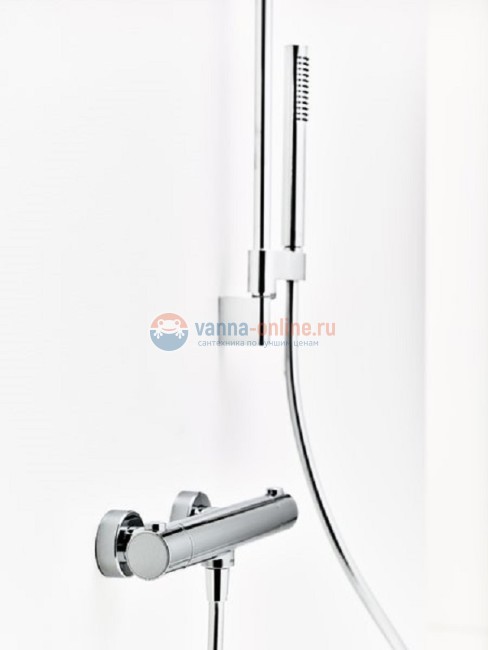 Термостат для душа Ravak Puri PU 033.00/150, хром Термостат для душа Ravak Puri PU 033.00/150, хром