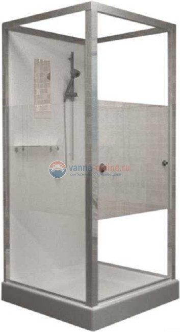 Душевая кабина RGW OLB-206, 90 x 90 см, профиль - хром