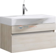 Тумба под раковину Aqwella Bergamo 80, подвесная, акация, Ber.01.08/A Тумба под раковину Aqwella Bergamo 80, подвесная, акация, Ber.01.08/A