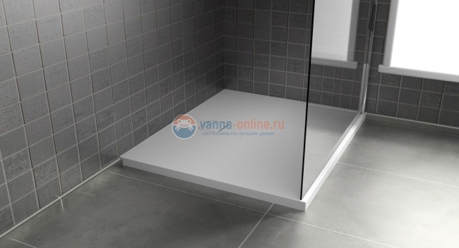 Душевой поддон Riho Basel 412 90 x 90 см DC220050000000S акриловый, квадратный, цвет белый