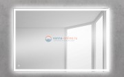 Зеркало BelBagno SPC-GRT-900-600-LED-TCH 90 x 60 см со встроенным светильником и сенсорным выключателем