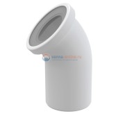 Колено для унитаза Alcaplast 45 A90-45 Колено для унитаза Alcaplast 45 A90-45