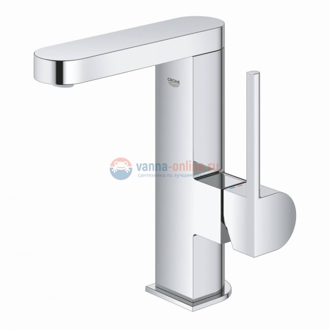 Смеситель однорычажный Grohe Plus 23871003 для раковины, со сливным гарнитуром Смеситель однорычажный Grohe Plus 23871003 для раковины, со сливным гарнитуром