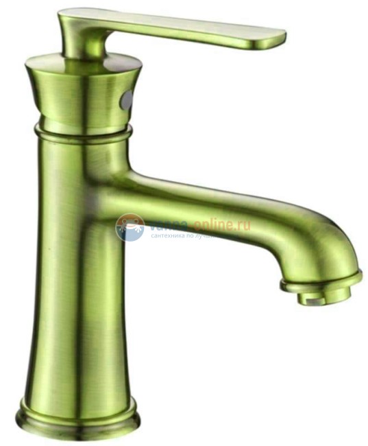 Смеситель для раковины Rush Flores FLG0835-1, золото Смеситель для раковины Rush Flores FLG0835-1, золото