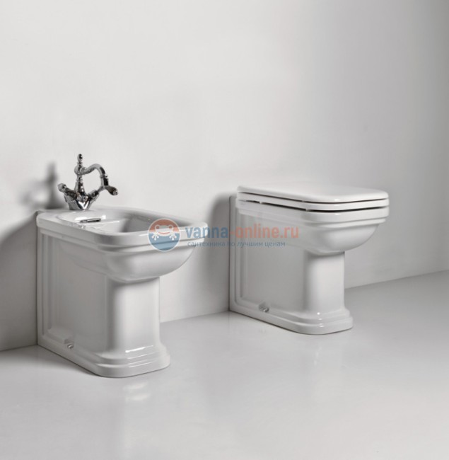 Биде Kerasan Waldorf 4121K1bi/cr*1 напольное