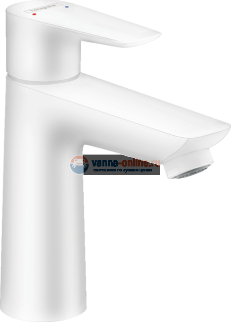 Смеситель Hansgrohe Talis E 71710700 для раковины, белый матовый