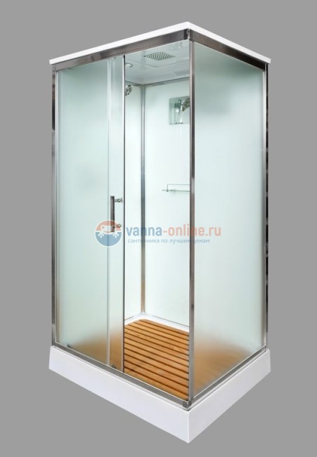 Душевая кабина Deto D D119S 110 x 90 см, с крышей