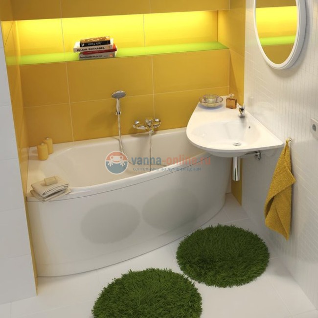 Раковина Ravak Avocado Comfort L 95x53 левая/правая