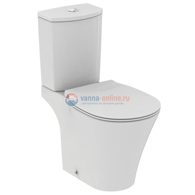 Тонкое сиденье и крышка стандарт Ideal Standard CONNECT AIR E036501