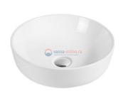 Раковина Aquanet Moon-1 211284 41.5x41.5x13.5 см накладная, цвет белый