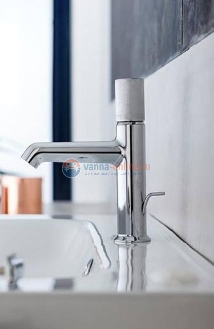 Смеситель Jacob Delafon Rivoli E24323-CP , без донного клапана для раковины Смеситель Jacob Delafon Rivoli E24323-CP , без донного клапана для раковины