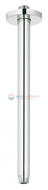 Душевой кронштейн потолочный Grohe Ondus 28497LS0, белая луна Душевой кронштейн потолочный Grohe Ondus 28497LS0, белая луна