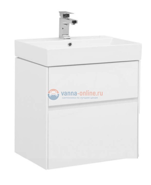 Мебельная раковина Aquanet Sanovit SLIM SYNERGY 85 см 00198208 