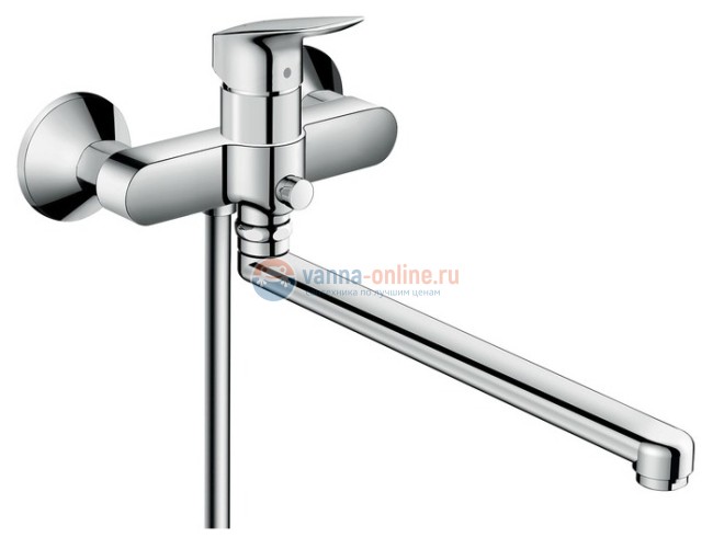 Смеситель для ванны Hansgrohe Logis 71402000 Смеситель для ванны Hansgrohe Logis 71402000