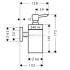 Дозатор Hansgrohe Logis 40514820, хром Дозатор Hansgrohe Logis 40514820, хром