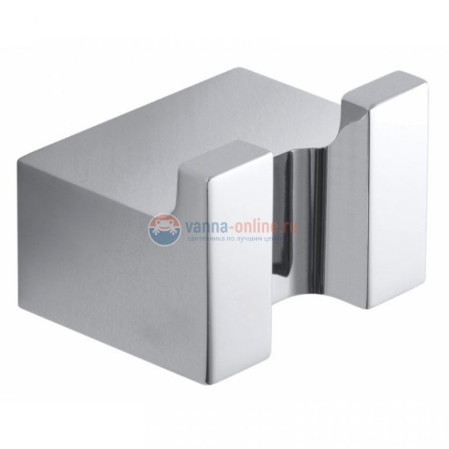 Крючок двойной Bemeta Via 135006232 3.7 x 3 x 2.6 см для одежды, хром Крючок двойной Bemeta Via 135006232 3.7 x 3 x 2.6 см для одежды, хром