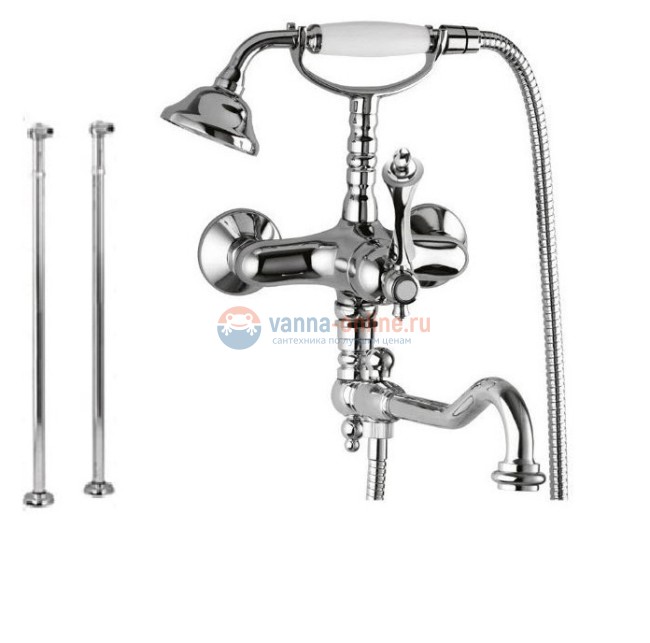 Смеситель Cezares Margot MARGOT-VDP2-01-M для ванны/душа, хром