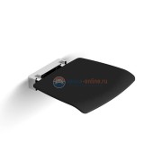 Складное сиденье для душа Black&White SN-0393, темно-серое Складное сиденье для душа Black&White SN-0393, темно-серое