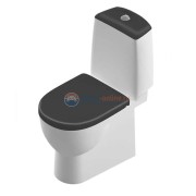 Напольный унитаз Sanita Luxe Best Color Motion Black BSTSLCC06100522 крышка микролифт