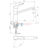 Смеситель для кухонной мойки Ideal Standard CERAFLEX BC135AA