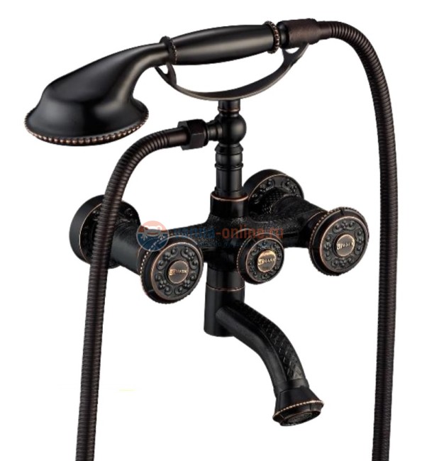 Смеситель Lemark Jasmine LM6614ORB с поворотным изливом, цвет черная бронза Смеситель Lemark Jasmine LM6614ORB с поворотным изливом, цвет черная бронза