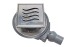 Трап водосток Pestan Confluo Standard Tide 4 Mask 150*150 нержавеющая сталь с рамкой 13000081