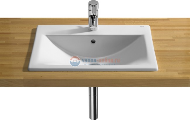 Раковина Roca Diverta 32711600Y 55 см , 55x42,5 , врезная сверху