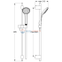 Душевой гарнитур Ideal Standard IDEALRAIN PRO B9835AA